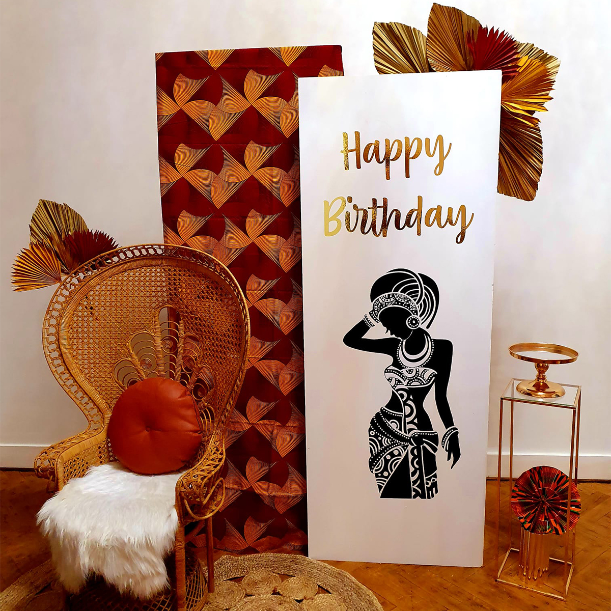 Décoration de mariage avec mobilier design