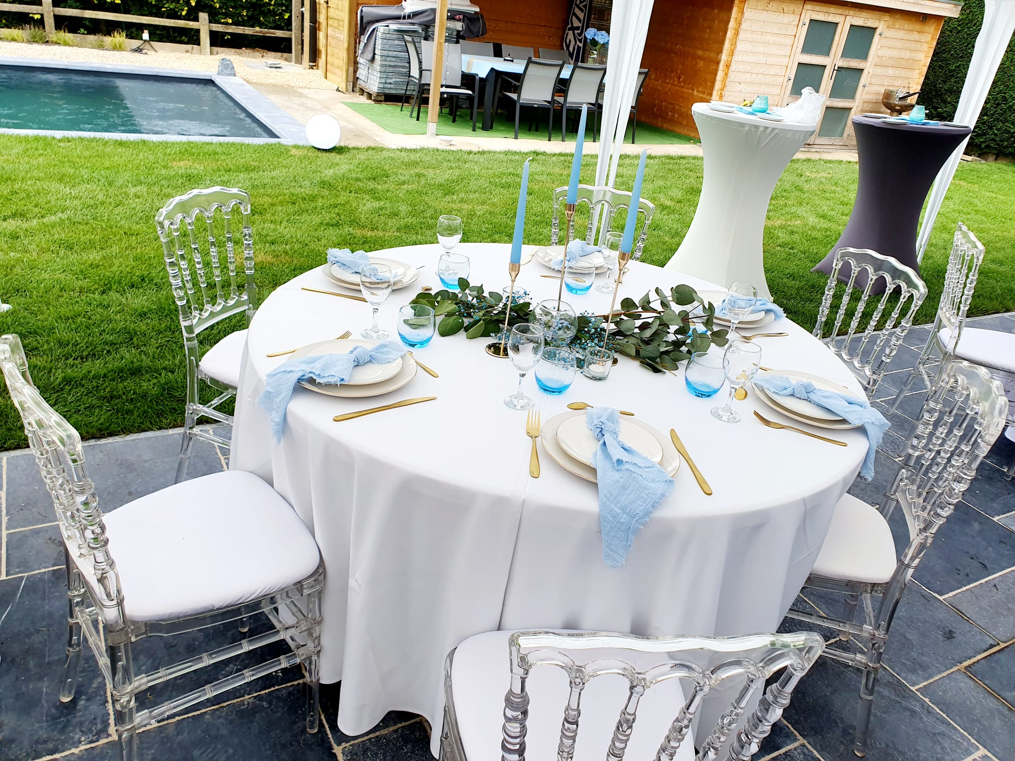 Location mobilier événementiel haut de gamme en Belgique