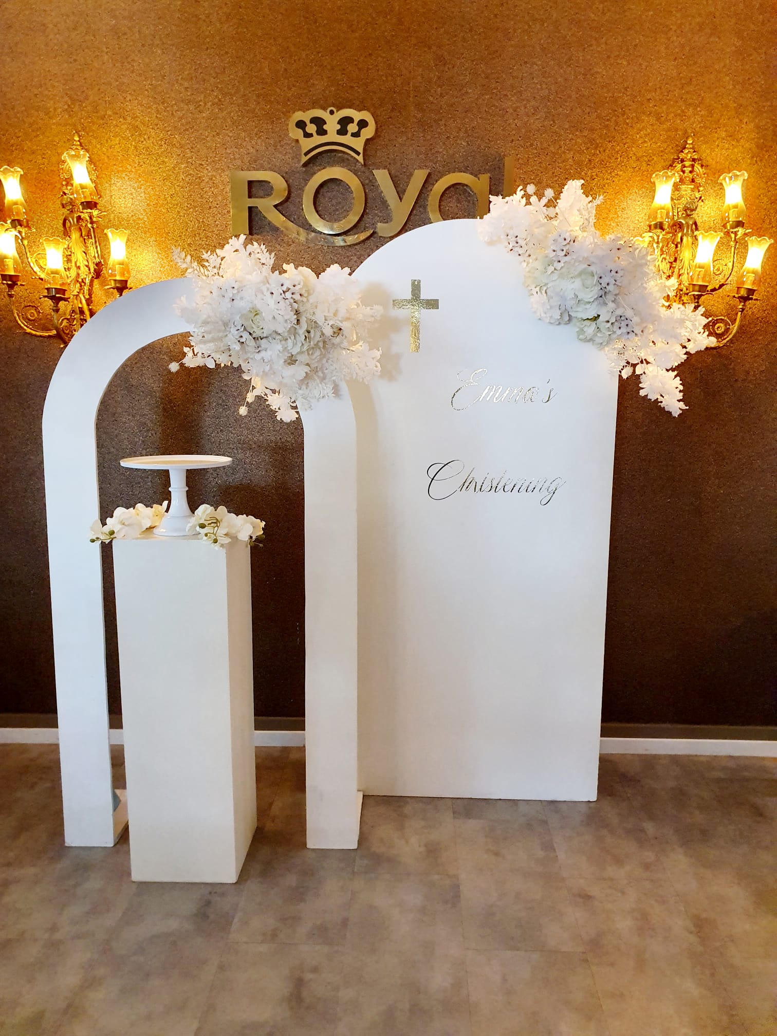 Décoration de mariage avec mobilier design